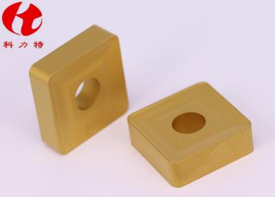 China Yellow Color Heavy Duty Inserts Precise Dimension SNMM2507/0924-V Lathe Machine Tools for sale