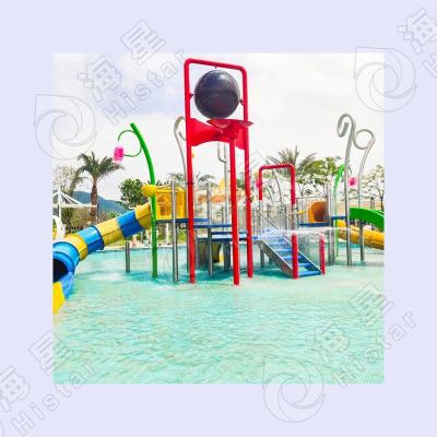 China Environmentally Friendly Outdoor Playground Equipment Beach Water Park Play House Water Park Equipment Combination for sale