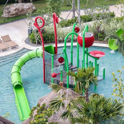 China Outdoor Playground Histar Water Park Amusement Kids Play Splash Equipment Cold Water Playground for sale