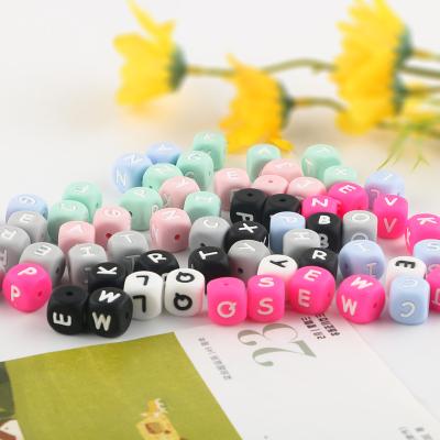 China Wholesale Colorful BPA Free Loose 17mm Baby Chewable Teether 9mm 12mm 15mm 14mm Other Loose Beads Round Silicone Beads Jewelry Making for sale