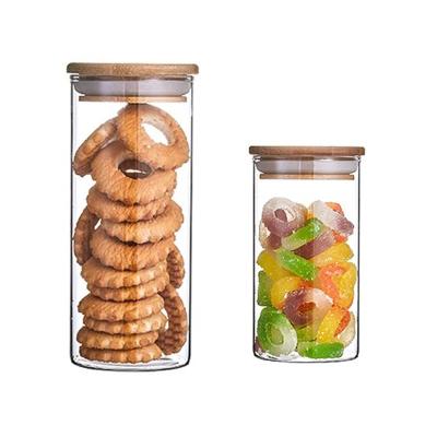 China Airtight Glass Food Honey Storage Jar Biscuit Glass Jar Storage-71S for sale