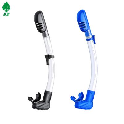 China Competitive Price Full Silicone Diving Swimming Snorkeling Breathing Tube for sale