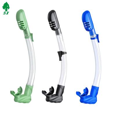 China Wholesale Price Full Silicone Foldable Diving Swimming Snorkeling Tube for sale