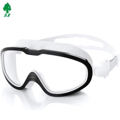 China Hot Selling Child Anti-fog Silicone Equipment PC Lens Swimming Goggles for sale