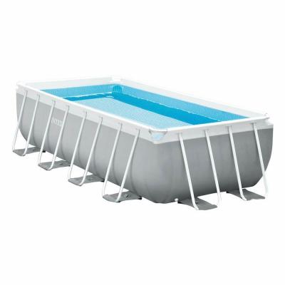 China Easy Install New Design Eco Friendly PVC Easy Install Rectangular Metal Frame Above Ground Family Outdoor Pool for sale