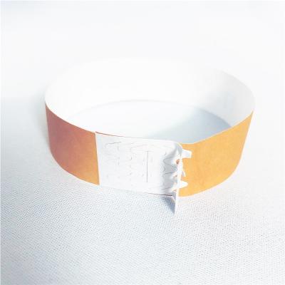 China Disposable Concert NFC Wristband N-Tag213 Entrance Ticket RFID Identification Bracelet for sale