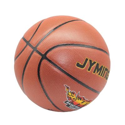 China Wholesale Price PU Leather Laminated Basketball Ball Training Game.Sports Best Training Size 5 Custom Size 7 for sale