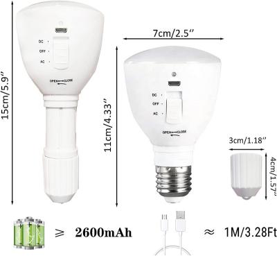 China Residential Top USB Blubs Emergency Light Flashlight E27 Hangable Adjustable Retractable Outdoor Camping Lamp 6000K for sale