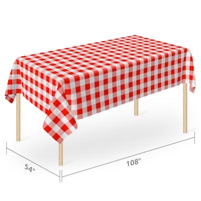 China 54x108 inch tablecloth rectangle tablecloth minimalist white red tablecloth for wedding party tablecloths hotel tablecloth for sale