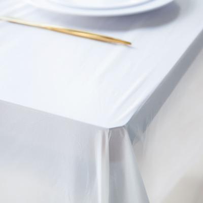 China Rectangle Tablecloth Minimalist Satin Tablecloth Covers Wedding Christmas Baby Shower Birthday Banquet Decor Home Dining Table Cover for sale