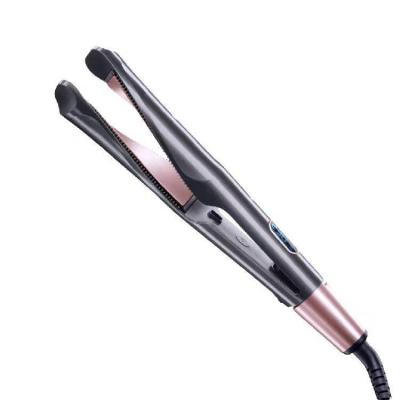 China Plug-in Crystal Display Straight Roll Double Liquid - Use Safety Spiral Hairstyle Styling Automatic Curling Iron for sale