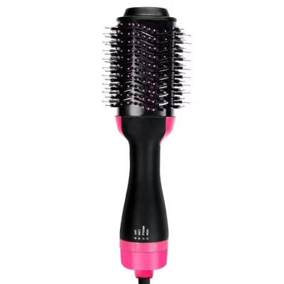 China 2021New Safety Design Electric Hot Rotating Hair Dryer Sweep Portable Hair Straightener Stylist Drier Brush for sale