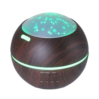 China 2021 New Ultrasonic Humidification Wood Fiber Aromatherapy Diffused Air Humidifier and Humidifier for sale