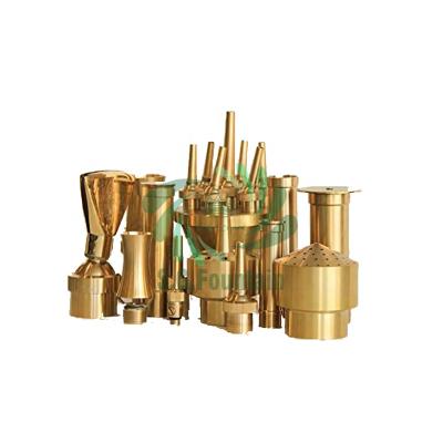 China Modern High Quality Brass Jet Water Fountain Spray Nozzle for Outdoor Swimming Pools Accessories for sale