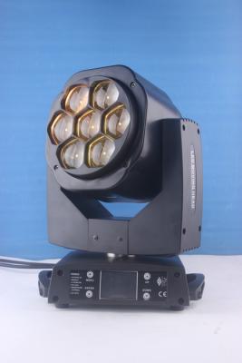 China Dj Night Club LED Moving Head Light DMX 512 7*15w Rgbw 60,000 Hours Lifespan for sale