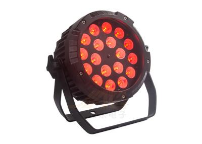 China Luces planas impermeables de la poder del par de 18PCS LED para el partido de disco KTV en venta