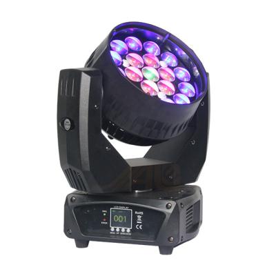 China 19*12W luz principal de mudanza de la lente 8° LED para el club nocturno en venta