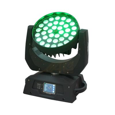 China DMX512 bewegendes Hauptlicht des Stadiums-36*12W LED mit lautem Summen zu verkaufen