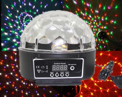 Cina 20W DMX ha condotto il CA magico di cristallo 110V - 250V della luce della fase della discoteca di effetto di Rgb della luce della palla in vendita