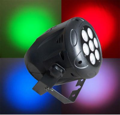 China El par de alta calidad del LED puede mini etapa del RGB de las latas del par de las luces 7 x 9w que enciende brillante estupendo para el día de fiesta del concierto en venta