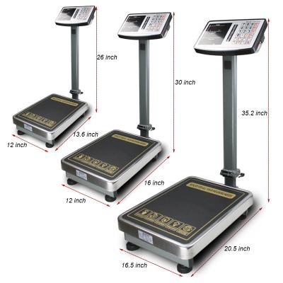 China Count FOREVER MEASURES China 300kg Bench Scale Manufacturer Digital TCS Electronic Platform Scale for sale