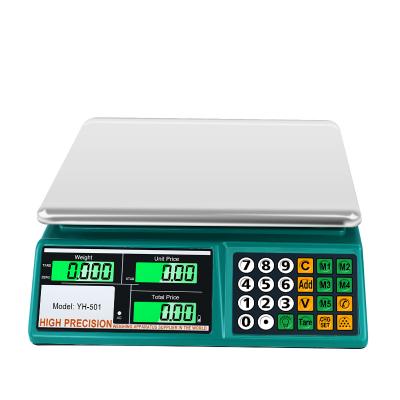 China Counting Digital Scale With Pricing Balance Weighing Scale Small Price Computing Scale With Backlight for sale