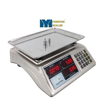 China Counting Digital Price Scale 15kg High Accuracy Digital Price Computing Scale for sale