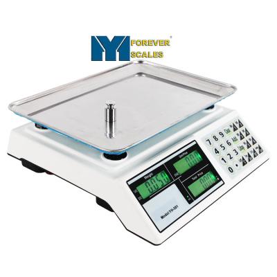 China Counting YONGHENG Scale Price Calculating Electronic Scale Electronic Price Platform Price Calculation Scale for sale