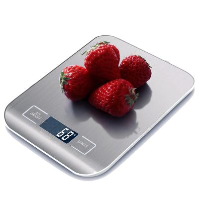 China Weight Measuring Baking Scale 5kg Smart Food Kitchen Weighing Scale Kitchen Scale for sale