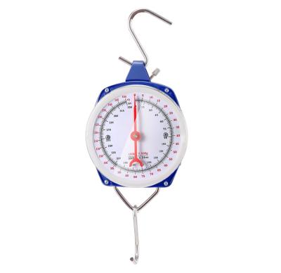 China Portable Mechanical Analog Hanging Scales 50kg Needle Display High Precision Hook Weighing Scales for sale