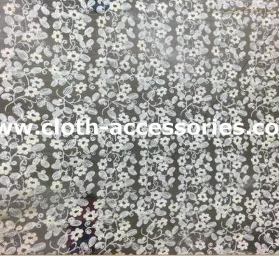 China 1.35M Applique Mesh Netting Fabric / Bridal Lace Fabric For Wedding Dresses for sale