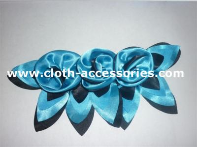 China Beautiful Blue Artificial Flower Wrist Corsages For Bridesmaids SFC841/91 for sale