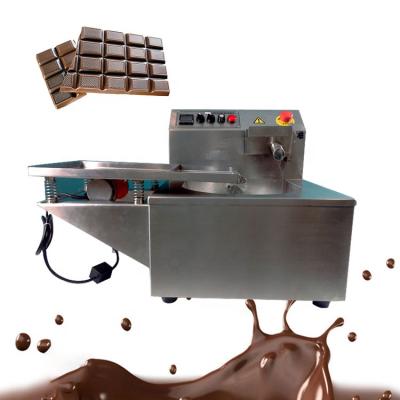 China Vegetable processing plant factory recommend stainless steel chocolate making machine manufacturer with vibrating table snack machine for sale