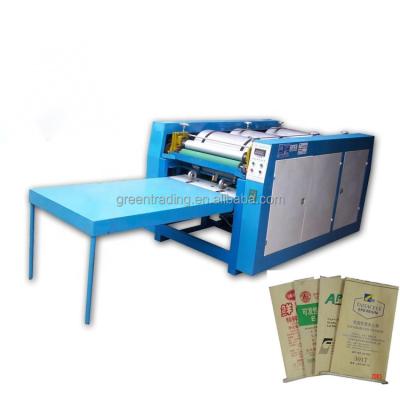 China Manual hotels rice sack flexo printing machine carrier bags printer machine fabric bag paper printing machine for sale