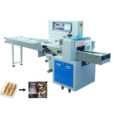 China Horizontal Beverage Biscuit Screw Pillow Packing Machine Soap Packaging Machine for sale