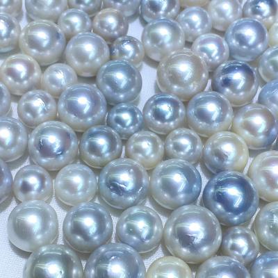 China Seawater bead diameter of round bright light flaw is 10-15mm. A pack of 80 pieces costs $30 per piece for sale