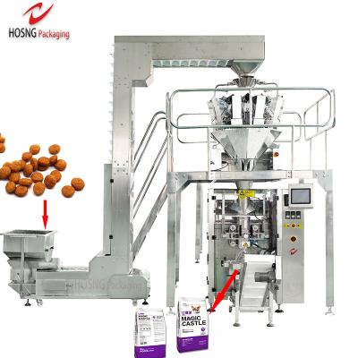 China Automatic Weighing Food Pellet Packing Machine For Pet Food Packaging for sale