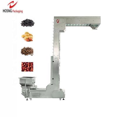 China Z Type Fire Resistant Automatic Chain Conveyor Belt Vibration Machine For Grain / Snacks / Nuts for sale