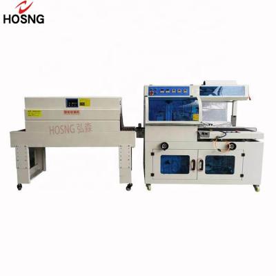 China Easy operation 2 in 1 heat shrink pe film shrink tunnel packing machine heat shrink tunnel machine for sale