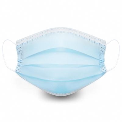 China 3ply Air Pollution Adult Blue Mask Disposable Masker Sterile Face Mask Manufacturer for sale