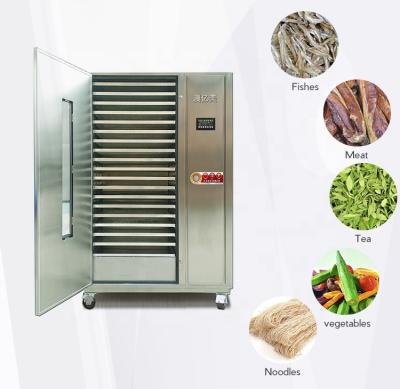 China Medicine Curing AGHD-15ELC Hot Air Food Seafood Bennet Sausage Lemon Raisins Chili Fish Heat Pump Dryer for sale