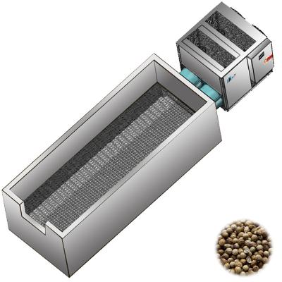 China Medicine Curing Energy Saving AIM SS 304 Heat Pump Bin Type Fenugreek Coriander Drying Machine Dehydrator Basil Dill Seeds Chickpea Dryer for sale