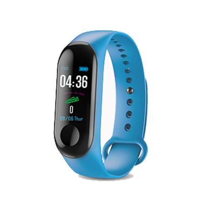 China Newest M3 Smartwatch IP65 Band Sports Heart Rate Monitor Fitness Tracker Automatic Waterproof Wristband Smart Watch for sale