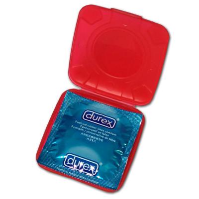 China Plug Condoms Compact Square Condom Holder for sale