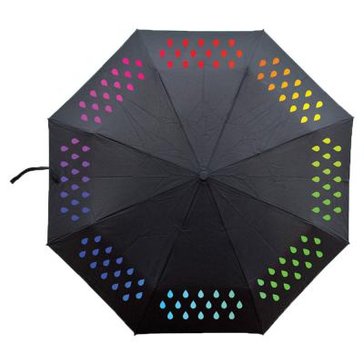 China Mid Century Modern Lelyi Factory Sell Color Changing Umbrella for sale