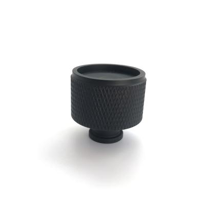 China Exterior UK Aluminum Knurled Profile Furniture Knurling Knurling Knurling Europe Style Knobs And Handles for sale