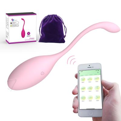 China Medical Silicone+ABS Sex Toys Kegel Ball Vibrator for Women Wireless APP Remote Control Female Use Vibrating Panties Toy For Couples 66w 027APP for sale