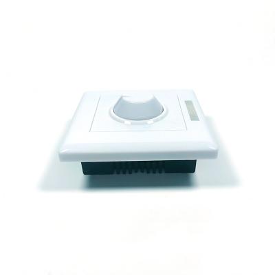 China Wholesale of silicon controlled dimmer shell power manual knob switch plastic controller box supplied by the manufacturer 86X86X9.2mm for sale