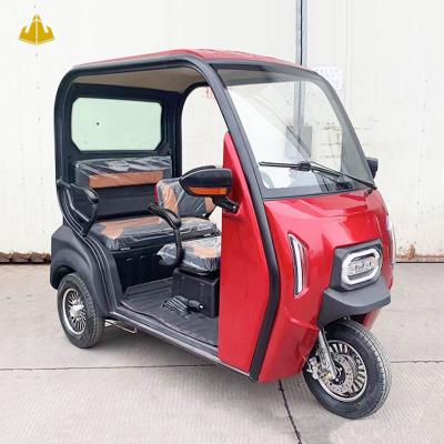 China 1200W Cargo For Two Person 60V 3.75 Inch Tire Passenger Adult Electric Tricycle for sale