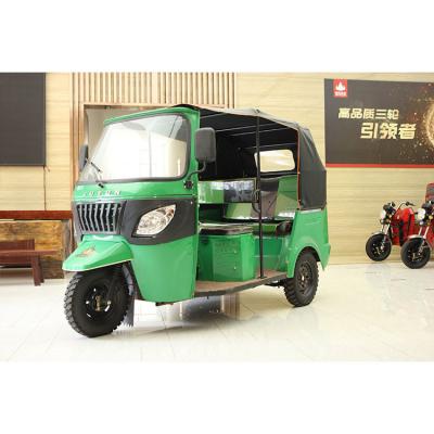 China New 3 Wheel Electric Passenger Cargo Tricycle Gasoline Motorcycle Model Taxi For Sale for sale